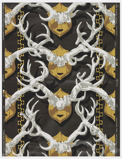 On the Hunt for a Manly Wallpaper | Cooper Hewitt, Smithsonian Design Museum