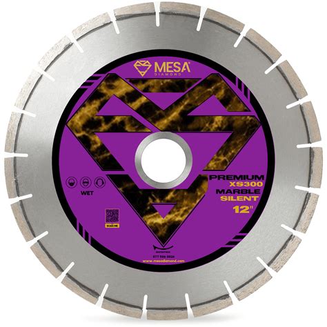 Silent Core Marble Bridge Saw Blade XS300 – Mesa Diamond