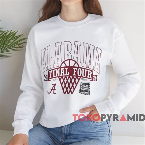 2024 NCAA Alabama Crimson Tide Final Four Shirt - TokoPyramid