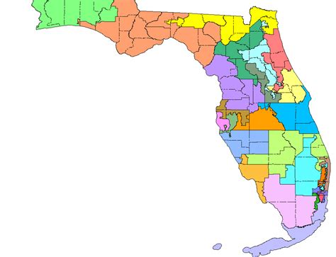 Map Of Florida Districts For Us House Of Representatives - Gennie ...