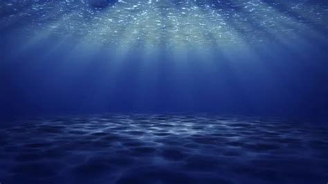 Animated underwater ocean for video back... | Stock Video | Pond5