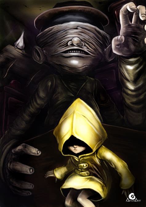 ArtStation - Little Nightmares, Six and the Janitor, Adrian Art | Nightmares art, Little ...