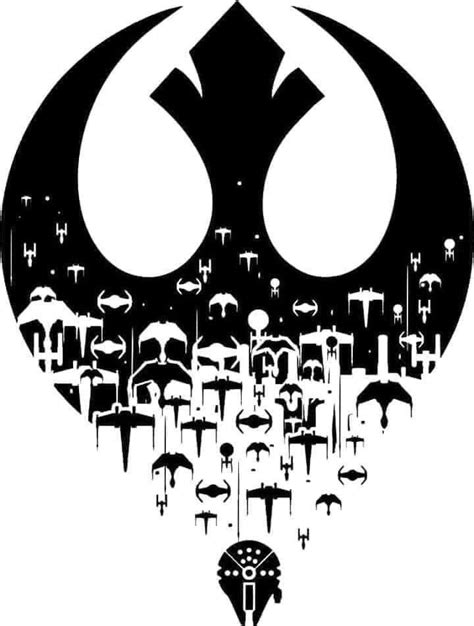 Pin by Danielle Sanford on vinyl in 2023 | Star wars stencil, Star wars silhouette, Star wars ...