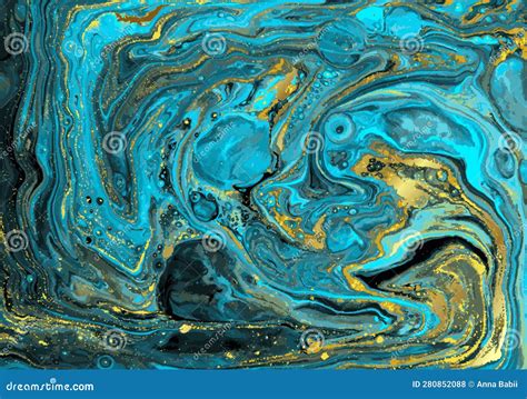 Light Blue and Gold Marble Abstract Vector Background Stock Vector ...