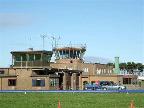 RAF Leuchars fire station and air... © geojoc cc-by-sa/2.0 :: Geograph ...