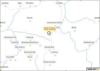 Ségou (Senegal) map - nona.net