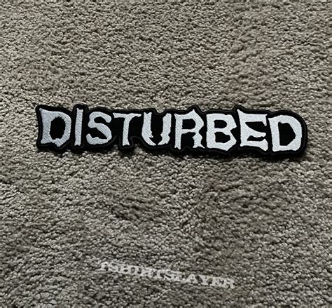 Disturbed logo patch | TShirtSlayer TShirt and BattleJacket Gallery