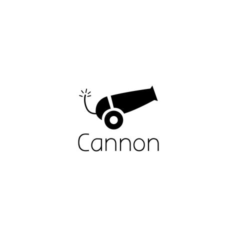 Premium Vector | Cannon logo graphic design concept