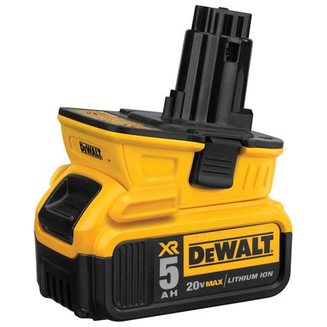 DEWALT Battery Adapter: 20V DC, 1 Ports, 18V DEWALT Tools - 39UE92|DCA1820 - Grainger