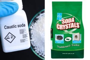 What's the Difference Between Caustic Soda and Soda Crystals?