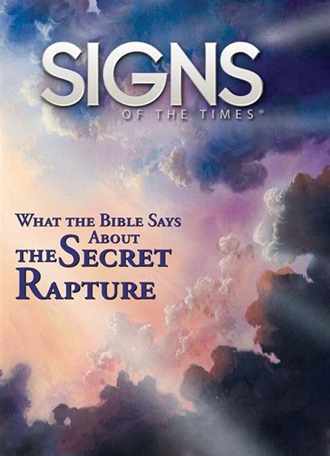 Pocket Signs - Secret Rapture - Pack of 100 - LifeSource Christian Bookshop