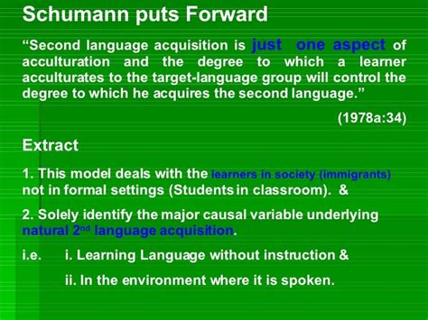 Acculturation Model 1978