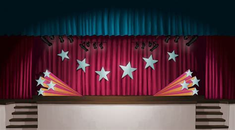 Talent show, Stage decorations, Got talent show