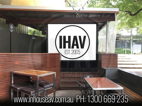 Plough Inn Southbank Projector Hire | Brisbane AV Hire