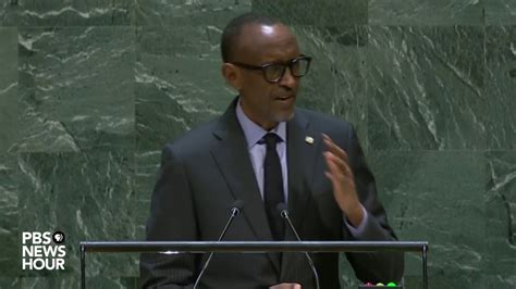 WATCH: Rwanda President Paul Kagame's full speech to the UN General ...