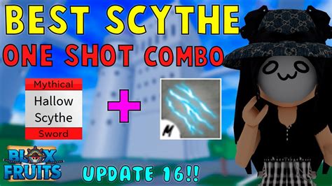 Best Hallow Scythe + Electric Claw *One shot combo* - YouTube