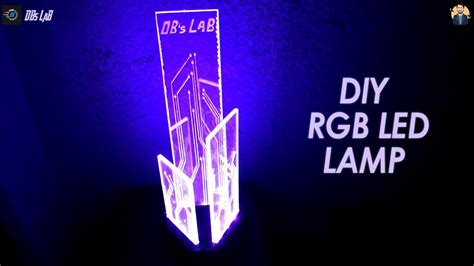 DIY RGB LED Lamp - YouTube