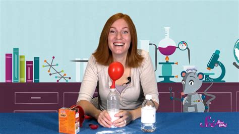 SciShow Kids: Blow Up a Balloon With Science