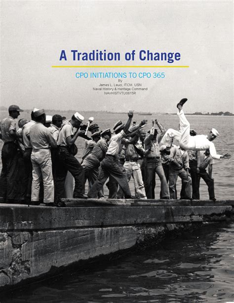 A Tradition of Change: CPO Initiations to CPO 365 by Naval Historical ...