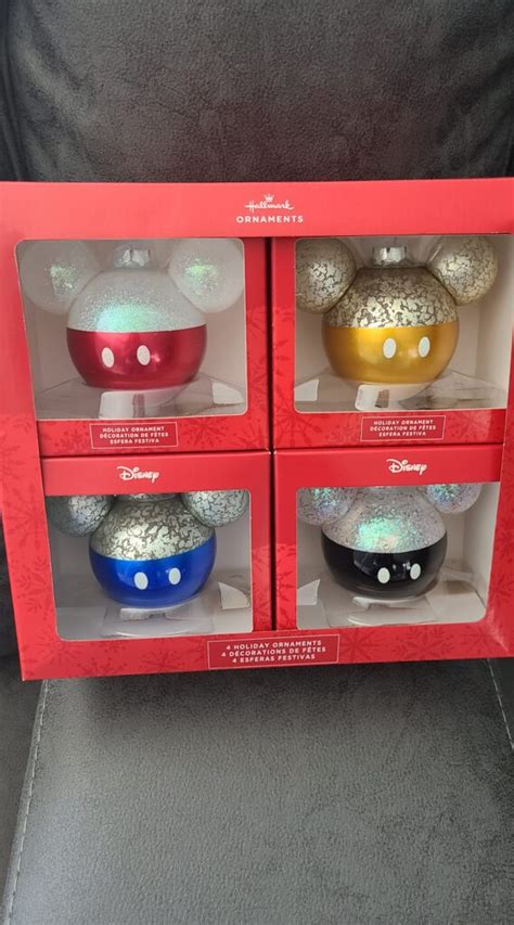 Hallmark Disney Ornaments 4pk $24.99 – My Wholesale Life