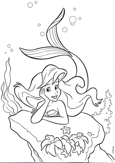 Ariel Coloring Pages Free Disney Coloring Pages Frozen Coloring Pages ...