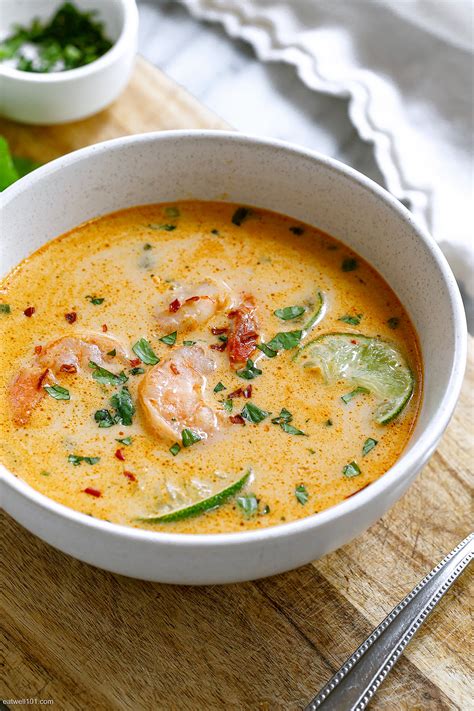 Thai Shrimp Soup Recipe – Easy Shrimp Soup — Eatwell101