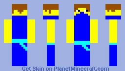 blue ninja Minecraft Skin