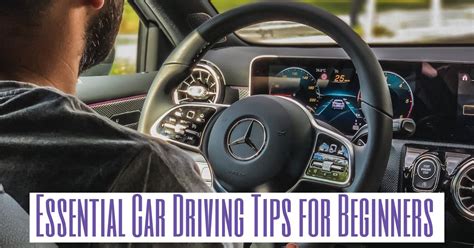 16 Essential Car Driving Tips for Beginners - EnoughInfo - Daily ...