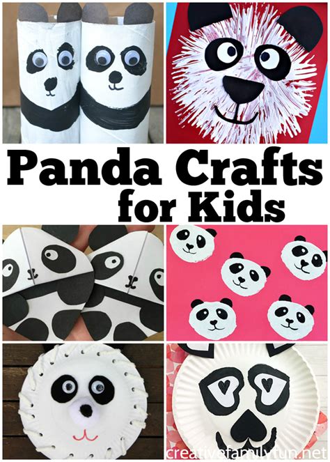 The Cutest Panda Crafts for Kids - Creative Family Fun