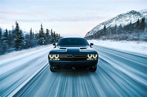 2018 Dodge Challenger Snow - 1024x680 Wallpaper - teahub.io