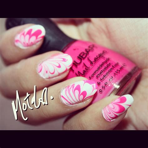 MOTD - Makeup of the Day: Water Marble Nail Designs Tutorial.