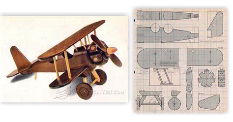 Wooden Airplane Plans • WoodArchivist