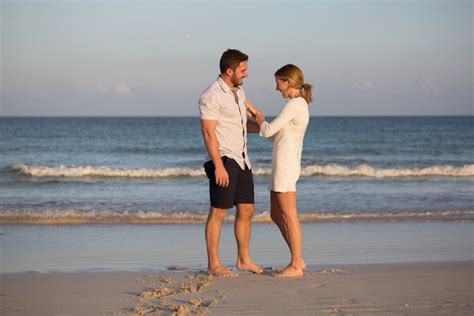 Miami Beach Sunset Proposal Photography Session South Pointe Park