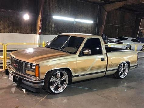 Custom Gold Chevy Truck | Classic Cars