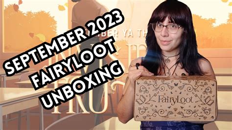 September 2023 FairyLoot Unboxing - Cyn's Workshop