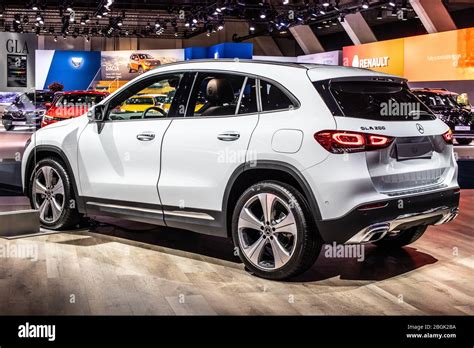 Brussels, Belgium, Jan 2020 Mercedes GLA 200, Brussels Motor Show ...