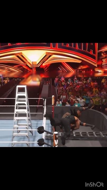 WWE 2K24 Randy Orton Botched RKO on Roman Reigns’15 on the Ladder ...