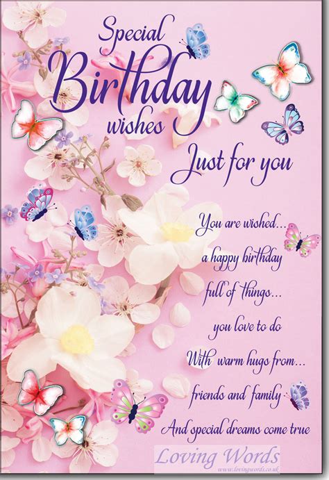 Wishes For Birthday Card Pretty – Choose from Thousands of Templates