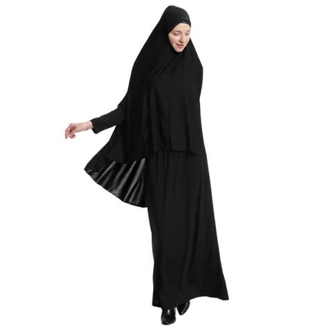 Nouveau mode musulman hijab jupe à capuche costume arabe vêtements ...