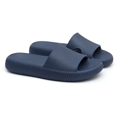 Chinelo Feminino Nuvem Premium Azul Escuro | Malta Shoes