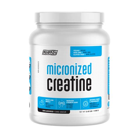 Micronized Creatine Monohydrate | Made in Canada & GMP Certified