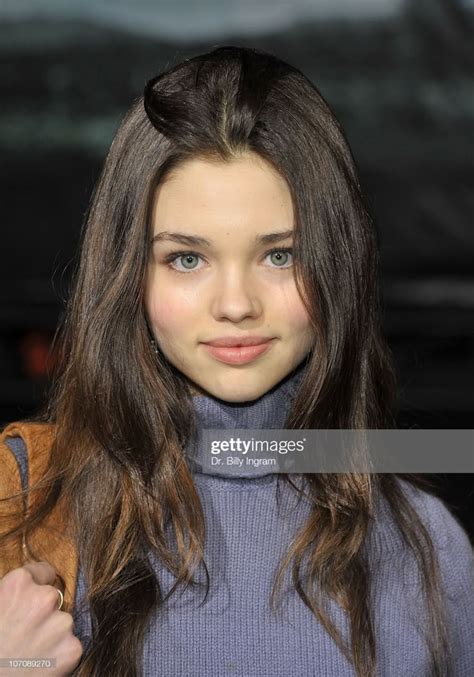 India Eisley arrives at the 