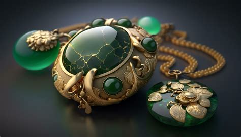 Elegant Treasures Traditional Chinese Jade Jewelry Pieces 24058884 ...