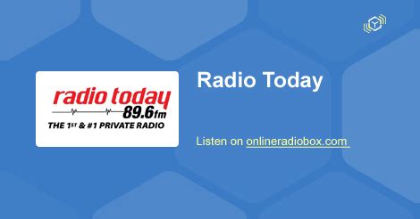 Radio Today Listen Live - 89.6 MHz FM, Dhaka, Bangladesh | Online Radio Box