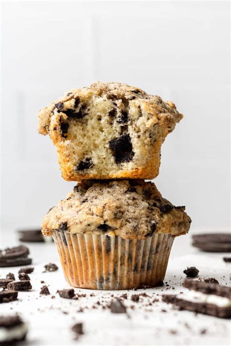 Oreo Muffins - Cookie Dough Diaries