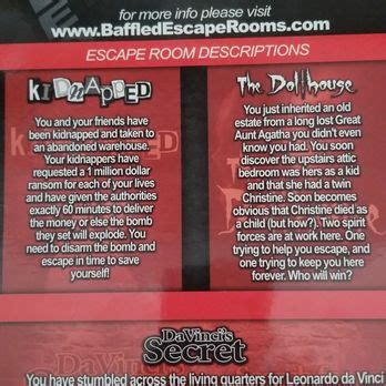 BAFFLED ESCAPE ROOMS - Updated September 2025 - 7050 Winkler Rd, Fort ...