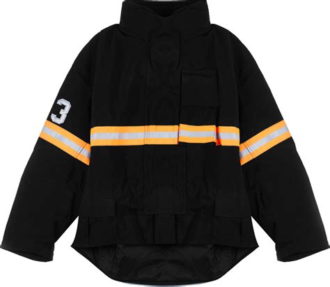 R13 Black 'Fireman' Jacket | INC STYLE