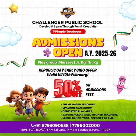 Challenger Public School | 🎉 Exciting news for parents! We're thrilled ...