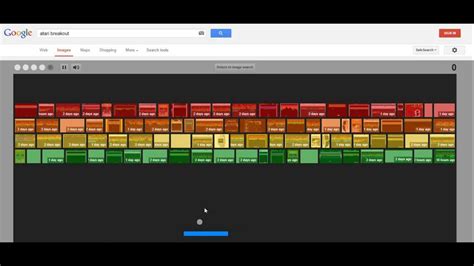 Google Atari Breakout Game