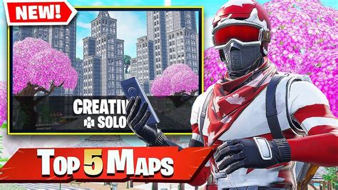 *NEW* TOP 5 BEST CREATIVE MAPS in FORTNITE (Updated) - YouTube